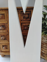Load image into Gallery viewer, Wooden Wall heart panel - Ivory
