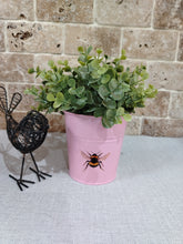 Load image into Gallery viewer, Small metal plant bucket
