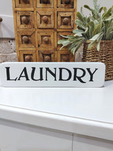 Load image into Gallery viewer, Wooden Laundry sign
