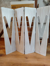 Load image into Gallery viewer, XL Bifold Heart Panel Shutters
