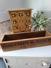 Load image into Gallery viewer, Chunky Wooden crate - Fortnum &amp; Mason
