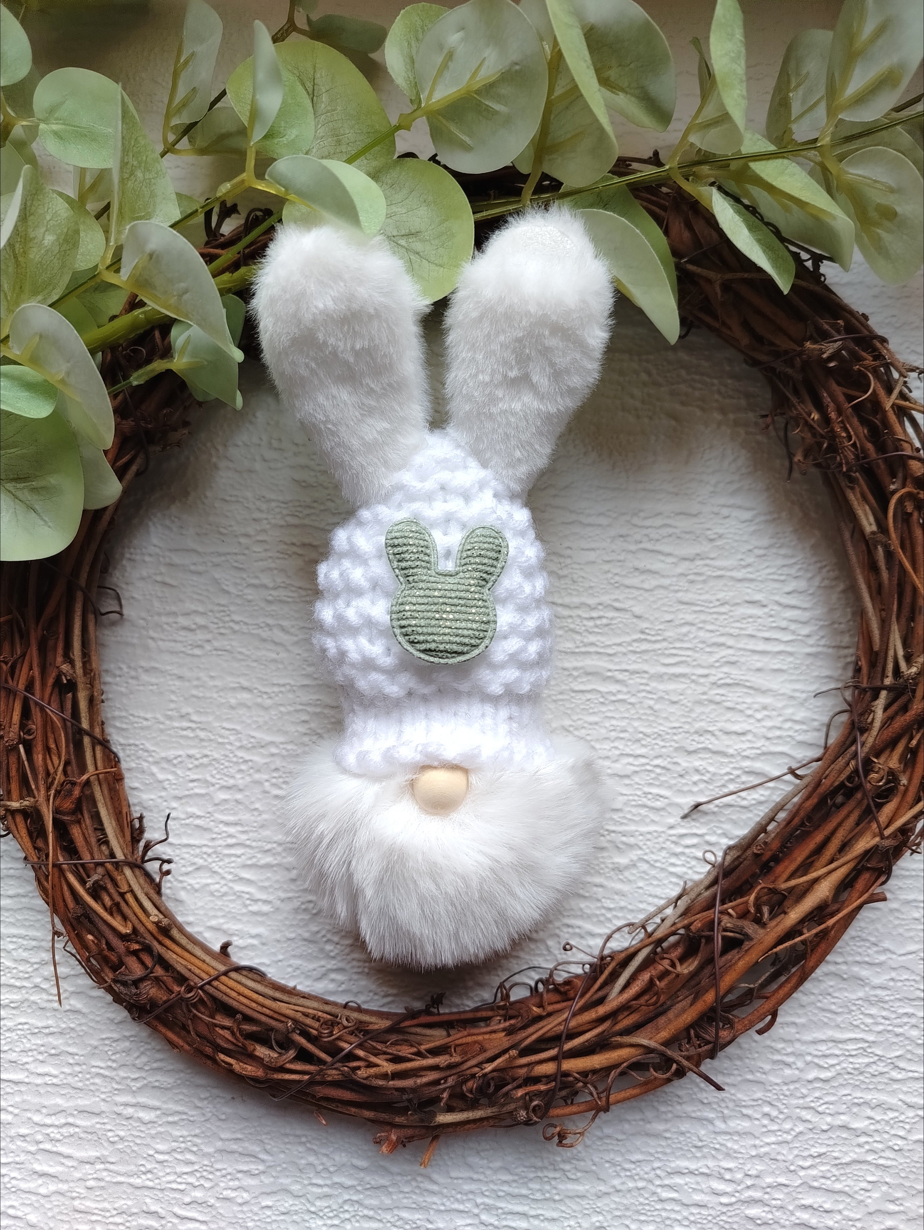 Gnome Vs Rabbit Hanging Rabbit gnome – Willis & Cooper Bespoke
