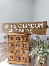 Load image into Gallery viewer, Chunky Wooden Crate - Moet
