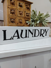Load image into Gallery viewer, Wooden sign - Laundry
