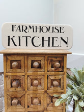 Load image into Gallery viewer, Wooden Sign - Farmhouse Kitchen
