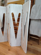 Load image into Gallery viewer, XL Bifold Heart Panel Shutters
