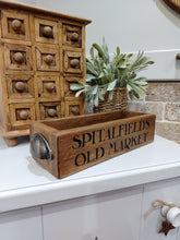 Load image into Gallery viewer, Rustic wooden crate - Spitalfields Old Market
