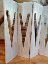 Load image into Gallery viewer, XL Bifold Heart Panel Shutters
