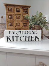 Load image into Gallery viewer, Wooden Sign - Farmhouse Kitchen
