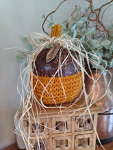 Load image into Gallery viewer, XL knitted Acorn with wooden top
