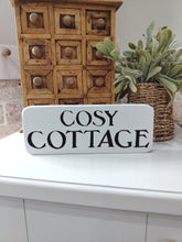 Load image into Gallery viewer, Wooden Sign - Cosy Cottage
