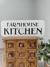 Load image into Gallery viewer, Wooden Sign - Farmhouse Kitchen
