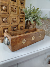 Load image into Gallery viewer, Rustic wooden crate - Gun cartridges
