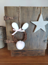 Load image into Gallery viewer, Cute mini bunny wreath
