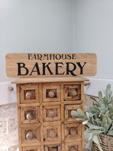 Load image into Gallery viewer, Natural Oak Sign - Farmhouse Bakery
