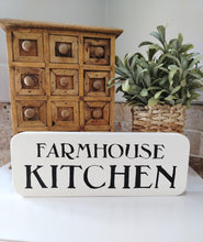 Load image into Gallery viewer, Wooden Sign - Farmhouse Kitchen
