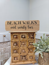 Load image into Gallery viewer, Oak Sign - Beach Walks
