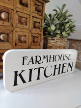 Load image into Gallery viewer, Wooden Sign - Farmhouse Kitchen
