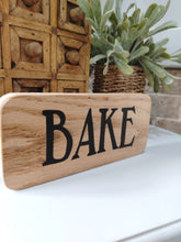 Load image into Gallery viewer, Natural Oak Sign - Bake
