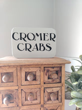 Load image into Gallery viewer, Wooden Sign - Cromer Crabs
