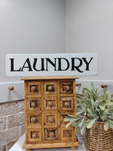 Load image into Gallery viewer, Wooden sign - Laundry
