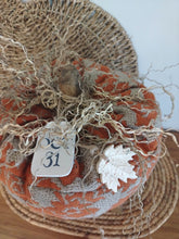 Load image into Gallery viewer, Large Rustic Orange Pumpkin
