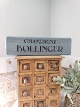 Load image into Gallery viewer, Rustic wooden crate - Bollinger
