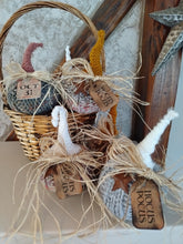 Load image into Gallery viewer, Knitted pumpkins with long stalks
