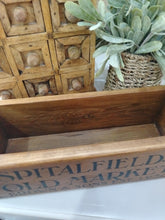 Load image into Gallery viewer, Rustic wooden crate - Spitalfields
