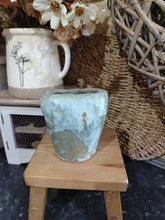 Load image into Gallery viewer, Glazed studio pottery pot
