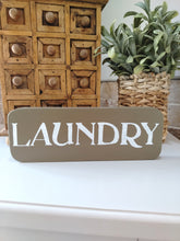 Load image into Gallery viewer, Wooden sign - Laundry
