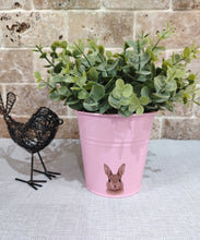 Load image into Gallery viewer, Small metal plant bucket
