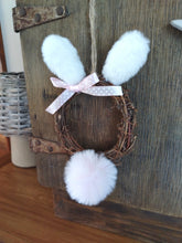 Load image into Gallery viewer, Cute mini bunny wreath

