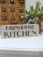 Load image into Gallery viewer, Wooden Sign - Farmhouse Kitchen
