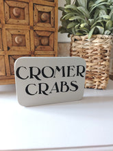 Load image into Gallery viewer, Wooden Sign - Cromer Crabs
