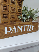 Load image into Gallery viewer, Wooden Sign - Pantry
