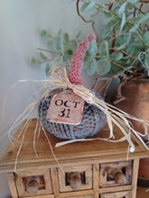 Load image into Gallery viewer, Knitted pumpkins with long stalks
