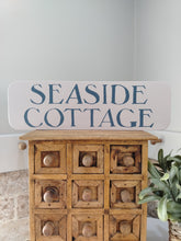 Load image into Gallery viewer, Wooden Sign - Seaside Cottage
