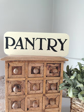 Load image into Gallery viewer, Wooden sign - Pantry

