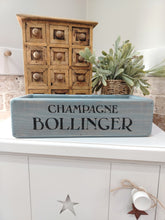 Load image into Gallery viewer, Rustic wooden crate - Bollinger
