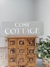 Load image into Gallery viewer, Wooden Sign - Cosy Cottage
