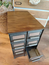 Load image into Gallery viewer, Vintage Storage drawer Filing unit
