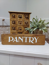 Load image into Gallery viewer, Wooden Sign - Pantry
