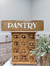 Load image into Gallery viewer, Wooden Sign - Pantry
