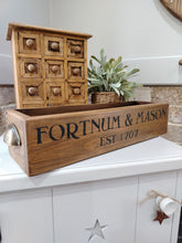 Load image into Gallery viewer, Chunky Wooden Crate - Fortnum &amp; Mason
