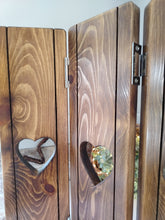 Load image into Gallery viewer, Joined Bi-fold Wooden Shutter panels
