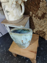 Load image into Gallery viewer, Glazed studio pottery pot
