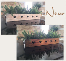 Load image into Gallery viewer, Double sided Heart storage Crates, Centrepiece display
