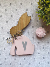 Load image into Gallery viewer, Wooden Hare - Soft Pink
