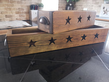 Load image into Gallery viewer, Double sided Star storage Crates, Centrepiece display
